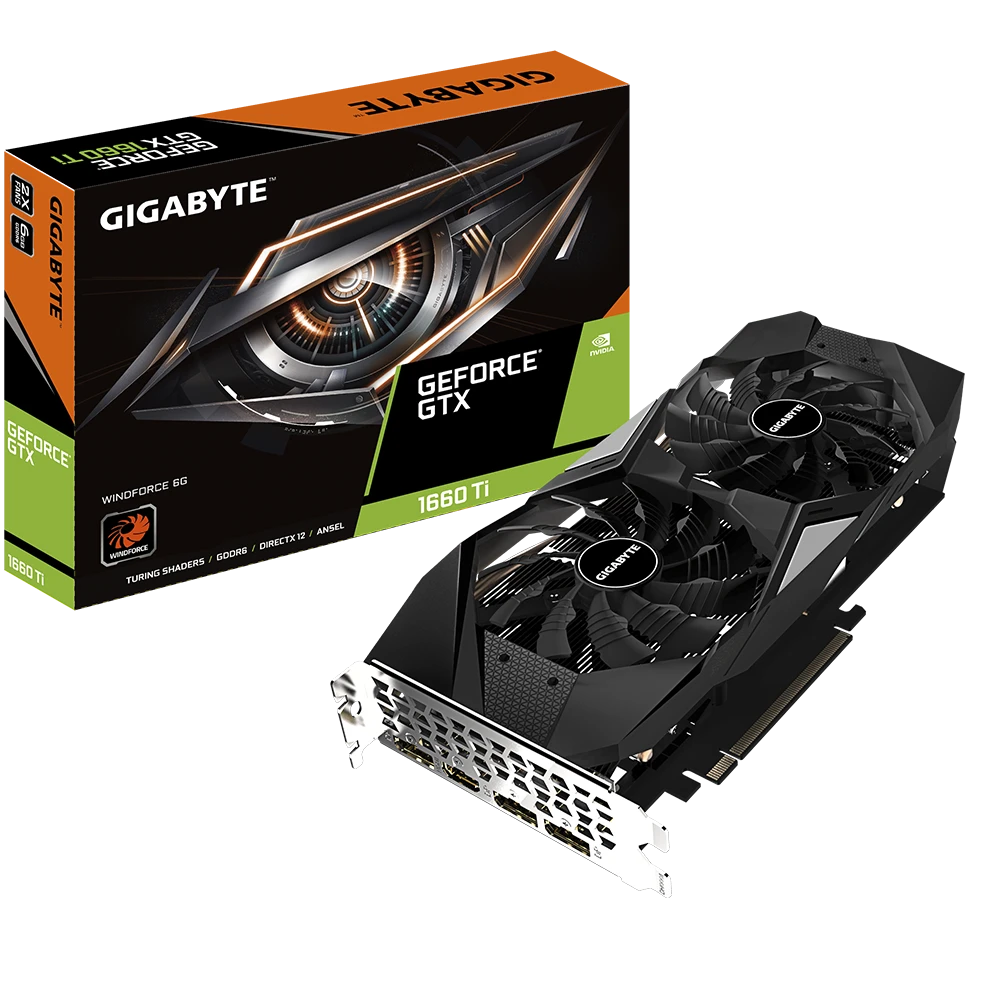 Gigabyte GeForce® GTX 1660 Ti WINDFORCE 6G